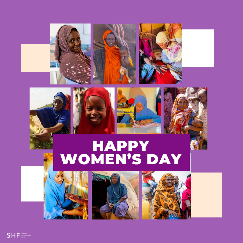 shf_somalia's tweet photo. 🌟 Happy #InternationalWomensDay!

💪🏽Today and every day, @SHF_Somalia, partners and donors are committed to making gender equality a reality for all.

#InvestInWomen