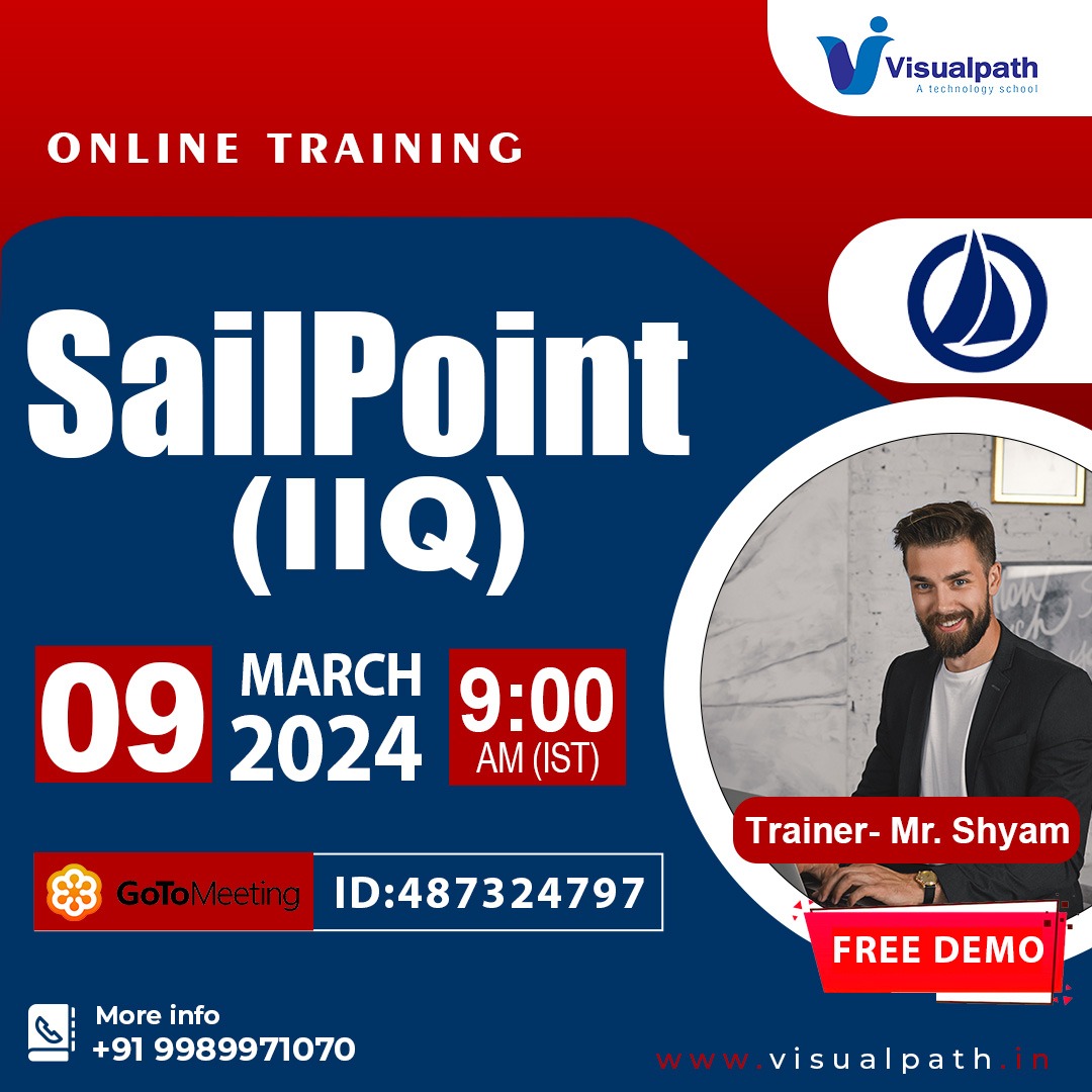 VisualpathPro's tweet photo. Join Now: https://t.co/pPo9T23wf5
Attend Online #FreeDemo On #Sailpoint (IIQ)
Demo on: 9th March @ 9:00 AM (IST).
Contact us: +91 9989971070.
Join us on WhatsApp: https://t.co/n8JEQbFPM7
Visit https://t.co/RNpS7mMXbV
#sailpointidentity #IIQ #visualpathedu #onlinetraining https://t.co/r6CylSty5Z