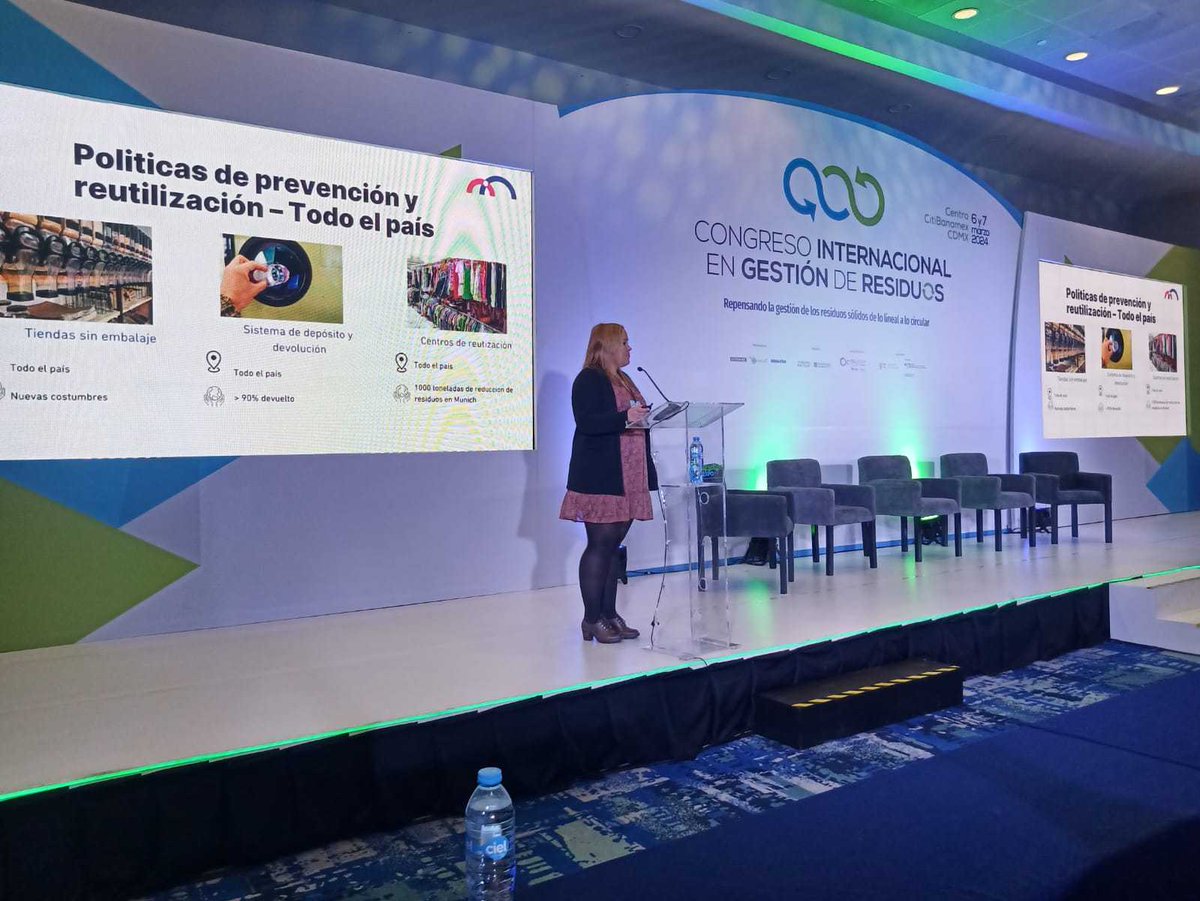 News from Mexico 🇲🇽✨: Our Director, Kaisa Karjalainen, presented at the International Waste Management Conference. She discussed the European Zero Waste Blueprint, highlighting lessons from Germany's approach. Join us in promoting sustainability! 🌱 #ZeroWaste #Sustainability