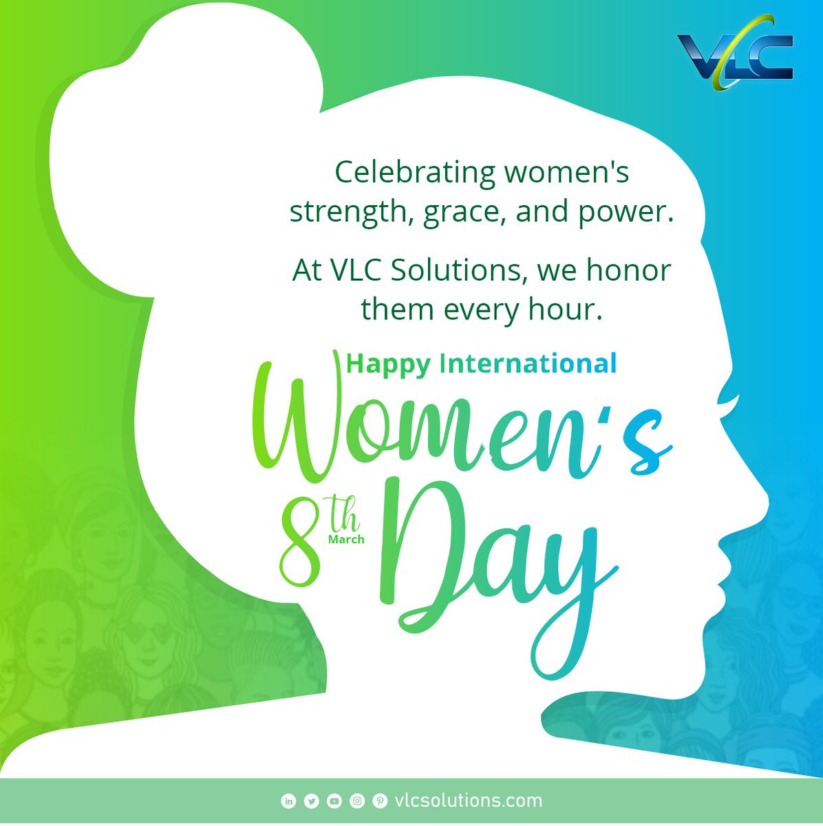 Supporting women's empowerment each day, not only on #WomensDay. Come together with us to honor their accomplishments, resilience, and fortitude. vlcsolutions.com #Empowerment