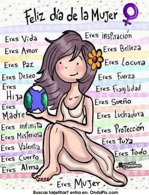 Para ustedes gracias por existir. Feliz día😍😘😘