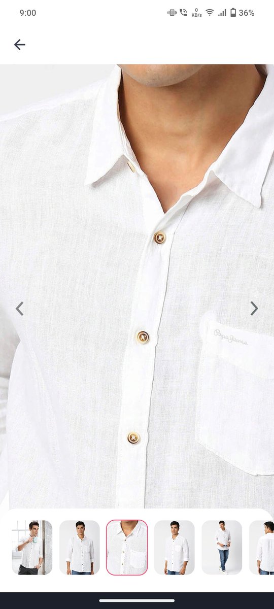Recently I ordered a shirt named '@PepeJeansIndia Spread Collar Pure Linen Casual Shirt' from @myntra and when I received the product it was completely changed, I got different product, not even in proper linen shirt  , it seemed like a duplicate.
@MyntraSupport