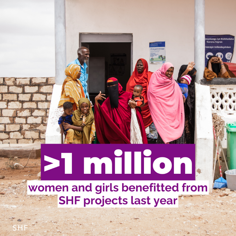 shf_somalia's tweet photo. 🌟 Happy #InternationalWomensDay!

💪🏽Today and every day, @SHF_Somalia, partners and donors are committed to making gender equality a reality for all.

#InvestInWomen