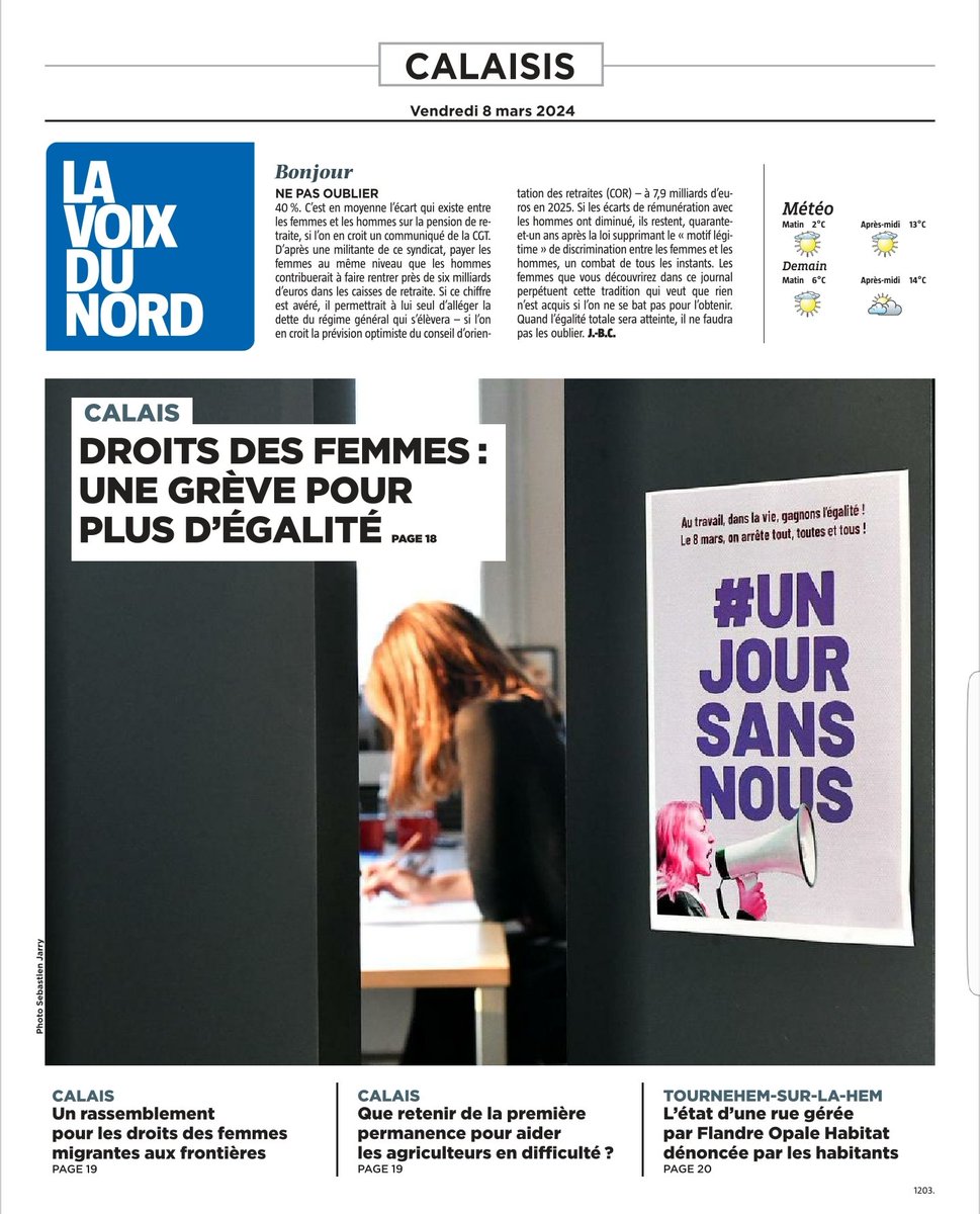 SebastienJarry's tweet photo. (c) Photos Sébastien JARRY pour la Voix du Nord #WomensDay #femmes #JourneeDesDroitsDesFemmes https://t.co/qHN7NsoGus