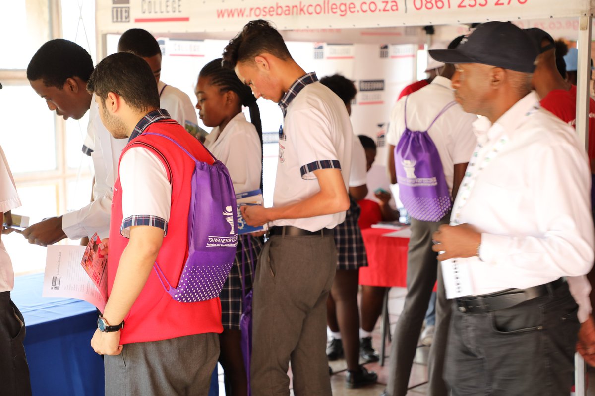 TNC at the Madibeng-Moretele Career exhibition in conjuction with Career Exhibitions and Information Association- CEIA and the Bojanala District- Moretele Madibeng Sub district at the Primindia Hall from 5- 8 March 2024
#TVET
#tvetcollege
#inspiringindividuals
#ChooseTNC
#dhet