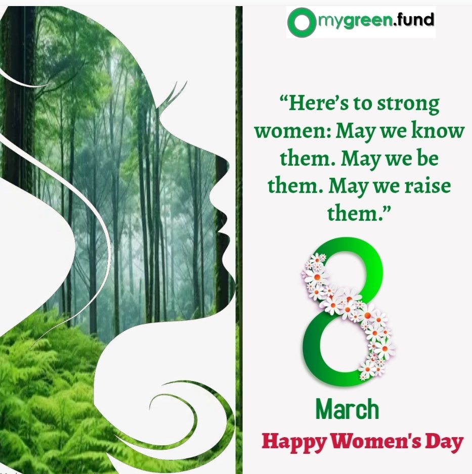 MyGreenFund's tweet photo. 'Here’s to strong women: May we know them.May we be them. May we raise them'

#InvestInWomen #WomensDay https://t.co/elhUlfuNPl