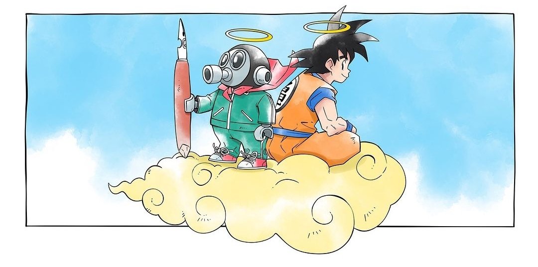 Dabicho00's tweet photo. El padre del shōnen ha muerto descanse en Akira Toriyama #DragonBallZ https://t.co/3RI4zFl069