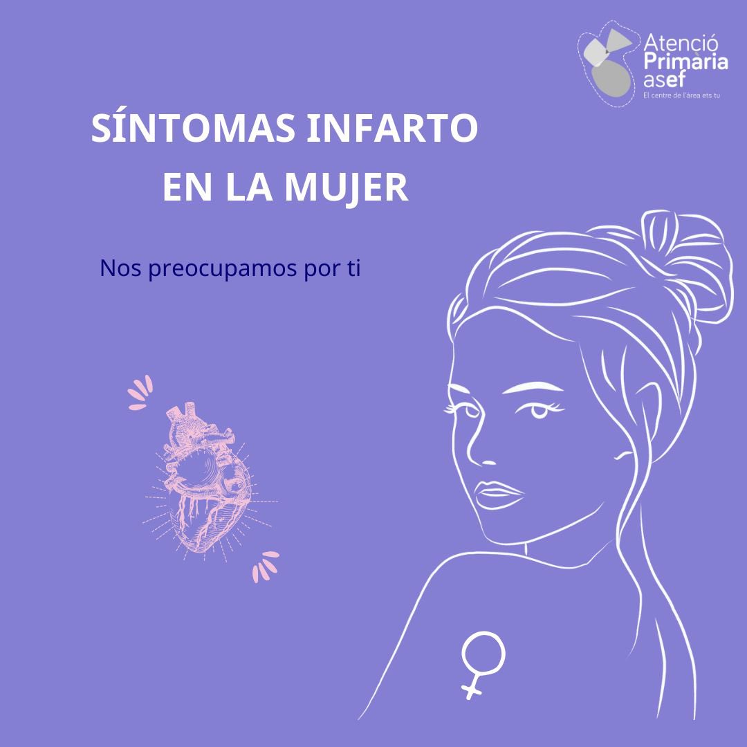 primariaasef's tweet photo. 8 marzo, día de la mujer 💜
Muchas mujeres no conocen los síntomas de un infarto, porque SON DIFERENTES A LOS DE LOS HOMBRES‼️
Nos importa tu corazón, nos importas tu 🫂

VIA CS CAN MISSES

@salutGOIB
@ibsalut
@asef_ibsalut
#primariaasef
#diadelamujer
#infartoenlamujer https://t.co/IFTNeOoYxP