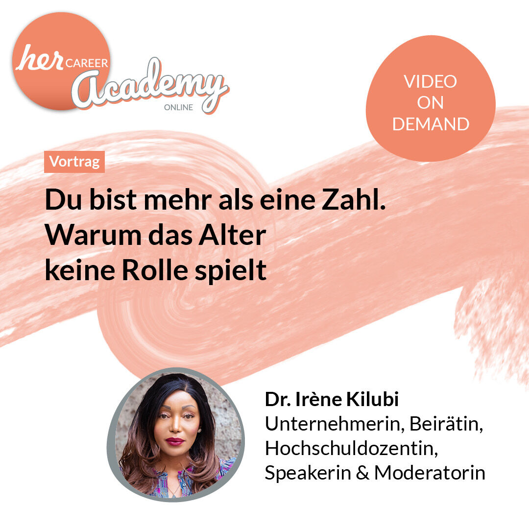 ⭐️Zum Streamen als Video on Demand der #herCAREER Academy ⭐️ Du bist mehr als eine Zahl. Warum das Alter keine Rolle spielt her-career.com/warum-das-alte… #herCAREERacademy #GenderEquality #MachenIstWieWollenNurKrasser #Alte