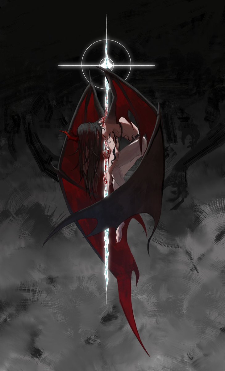 I finished this one.
#VoxAkuma 
 #Akurylic