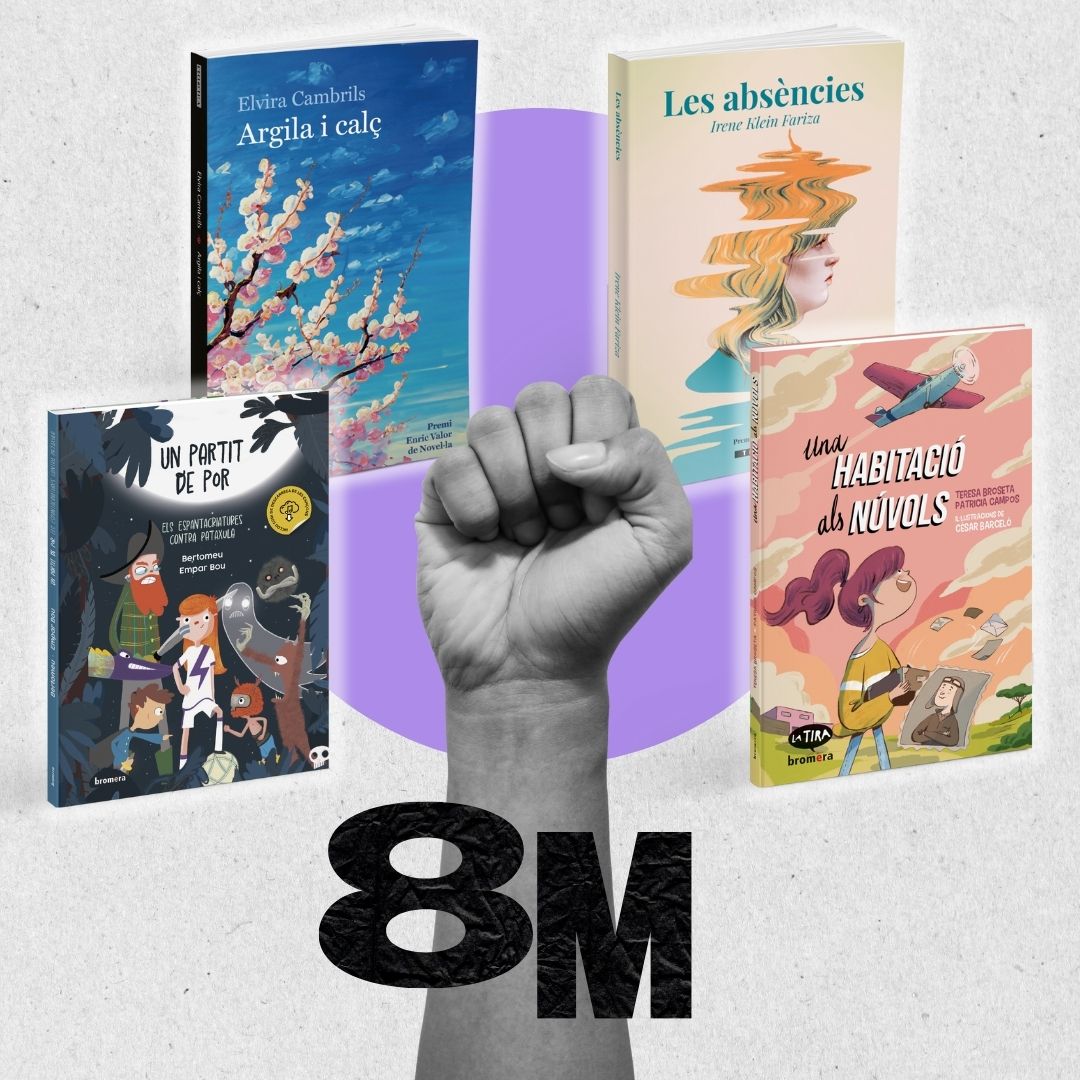 bromera's tweet image. 🟣 Imprescindibles per al #8M.

#Diversitat #Lluita #Inspiració #Bromera