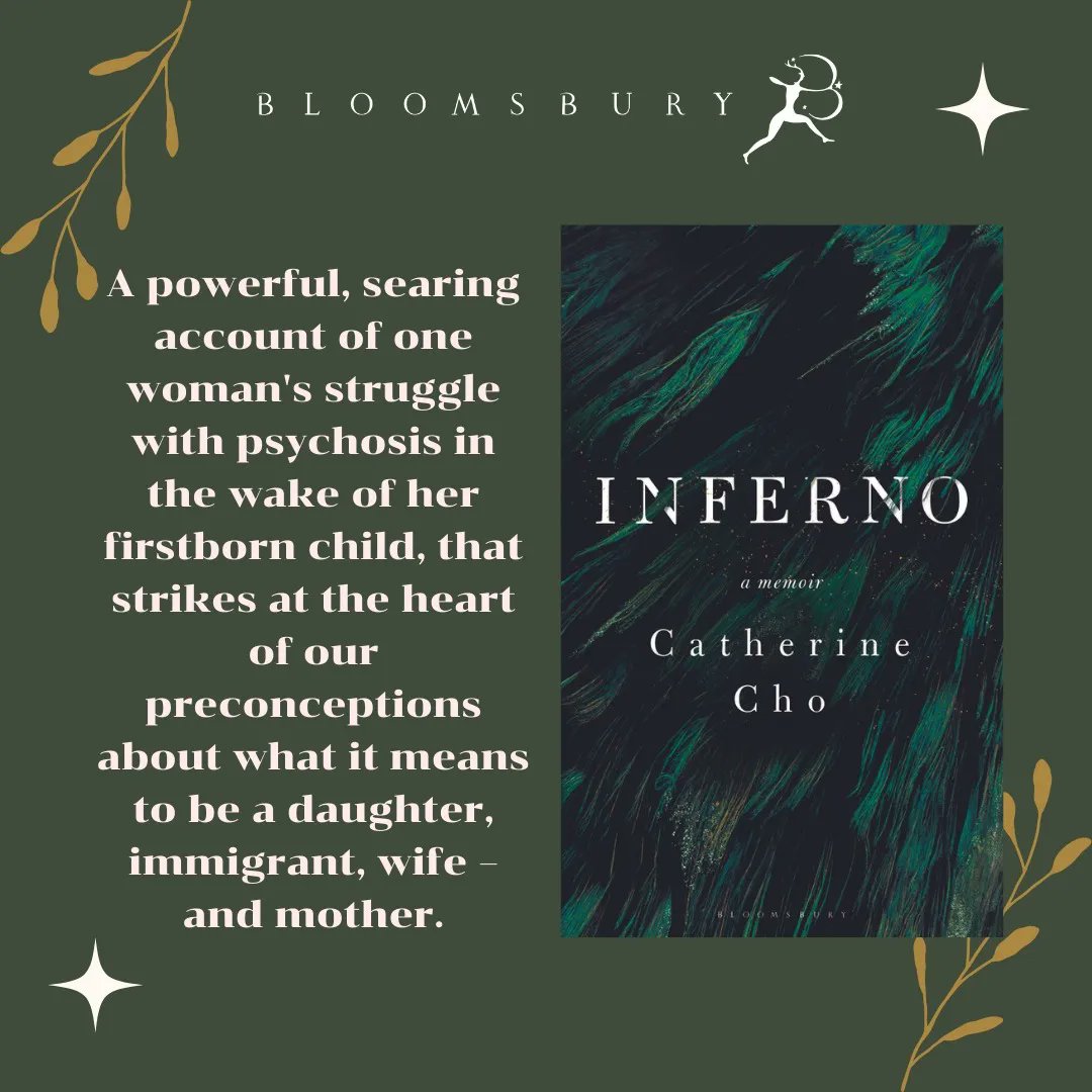 @Karnythia @ReadRituparna @GilbertLiz @anuranjita A powerful exploration of psychosis and motherhood, at once intensely personal, yet holding within it a universal experience - of how we love, live and understand ourselves in relation to each other. @Catkcho #InternationalWomensDay #ReadWithBloomsbury #Inferno