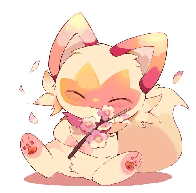 桜色ニャオハ 