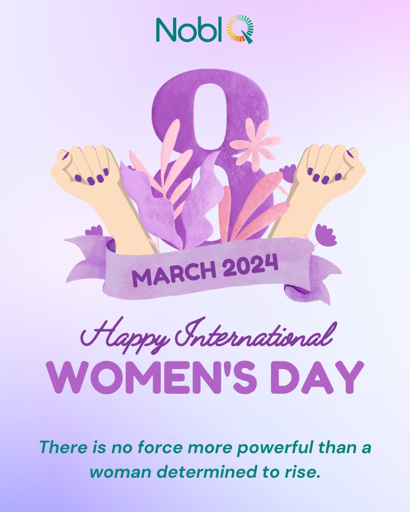 NOBL Q celebrates the brilliance, courage, and boundless potential of women everywhere.
Happy #internationalwomensday to all the inspiring women shaping the workspace and beyond!
#womensday #gratitude #celebration #womenintechnology #internationalwomensday2024 #WomenEmpowerment