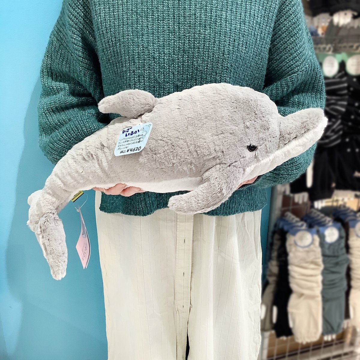 ととさん専用 くじらのぬいぐるみ Kiitos武蔵浦和店 海の仲間たちのぬいぐるみが入荷🌊 ＜フラッフィーズ