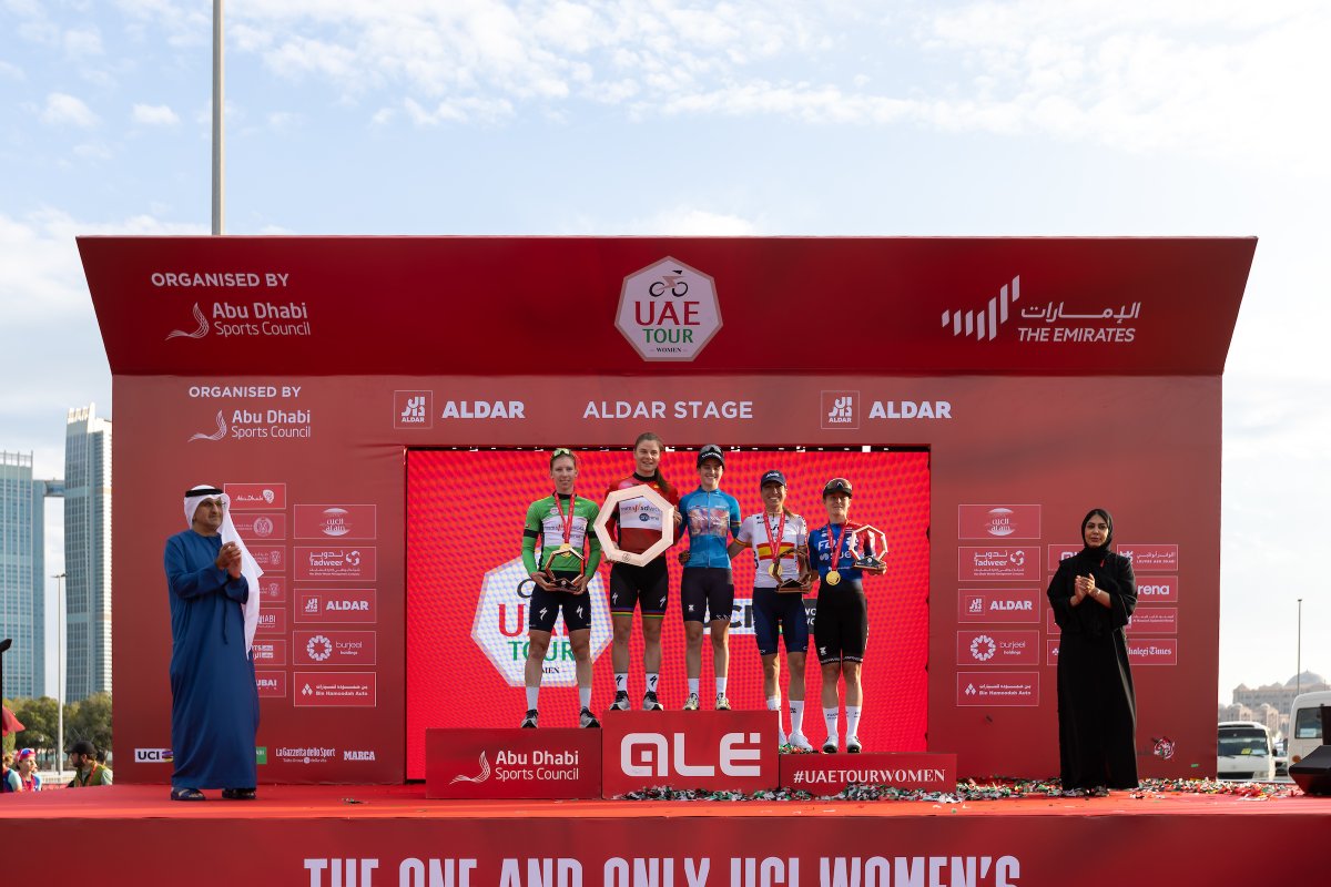 uae_tour's tweet photo. Wishing all the strong women a Happy International Women's Day! 💐

#uaetour #uaetourwomen https://t.co/hE78AWGswp
