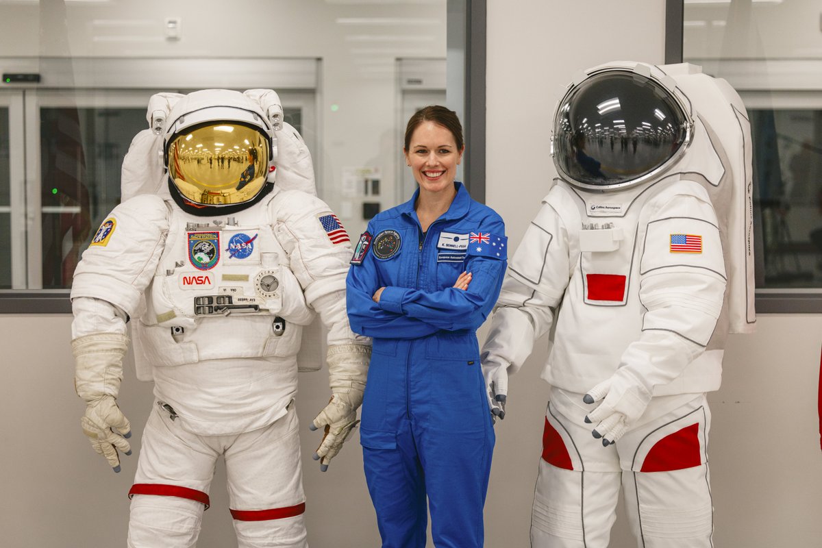 This #InternationalWomensDay we’re highlighting @AussieAstroKat the first person to train as an astronaut under the Australian flag 🇦🇺 Katherine hopes to pave the way for other young Australians to share her dream. Read her story: bit.ly/3IrDv2v