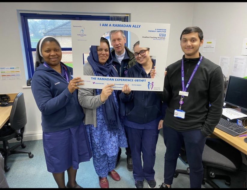bthftSPaRCTeam's tweet photo. Our Ramadan Roadshow visited Westwood Park &amp; Eccleshill sites yesterday recruiting our Ramadan Allies.Pls contact the team directly if you missed us!Working hard to get us ready for “The Ramadan Experience @BTHFT starting next week 🙏@Mel_Pickup @salmanWaqar @BTHFTCharity https://t.co/dlD97jyV6M