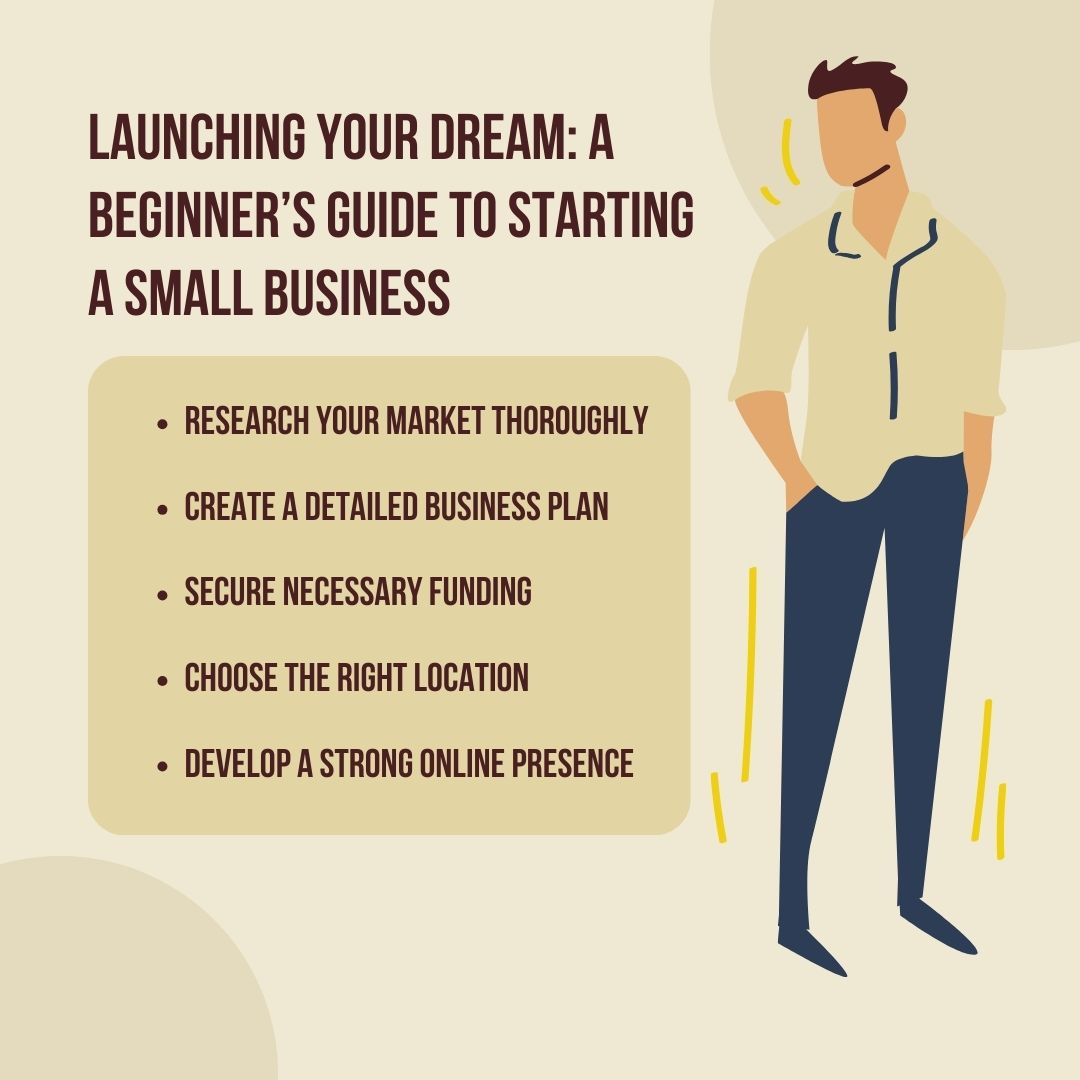 Dream big, start now! 🌈💡 Embark on your entrepreneurial journey with a comprehensive beginner’s guide. Launch your dream business today! 🚀

#BusinessStartup #EntrepreneurialJourney #SmallBusinessLaunch #StartupGuide #Entrepreneurship101