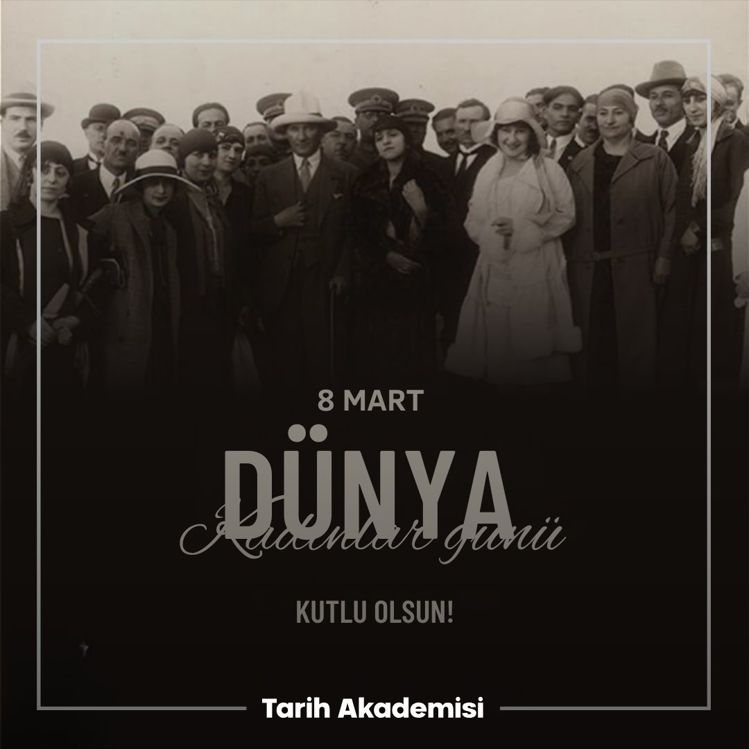 8 Mart Dünya Kasınlar Günü Kutlu Olsun…

#tarihakademisi #tarihöabt #8martkadınlargünü #8martdünyakadınlargünü #hacettepeüniversitesi #tarih #tarihnotlari #kpss #yks #tyt #ayt