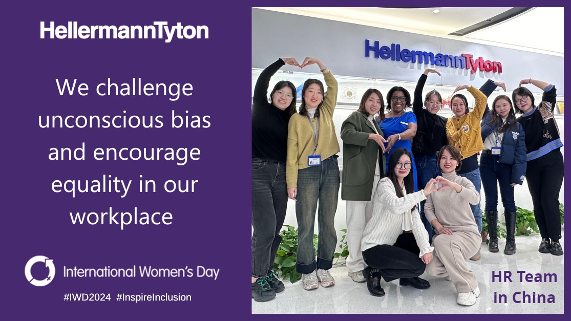 On International Women's Day #IWD2024, we underline our commitment to diversity in all its dimensions as a community of colleagues. At all our #HellermannTyton locations we recognise that achieving greater equality for women is an ongoing journey. We #InspireInclusion together!