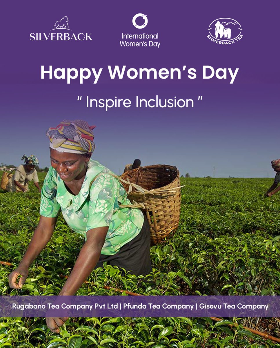 Happy Women's Day ! At Silverback Tea, we believe in the power of inclusion. We forge a better world when we inspire others to understand and value women's inclusion. #InspireInclusion #WomensDay2024 #WomensDay #InspireInclusion