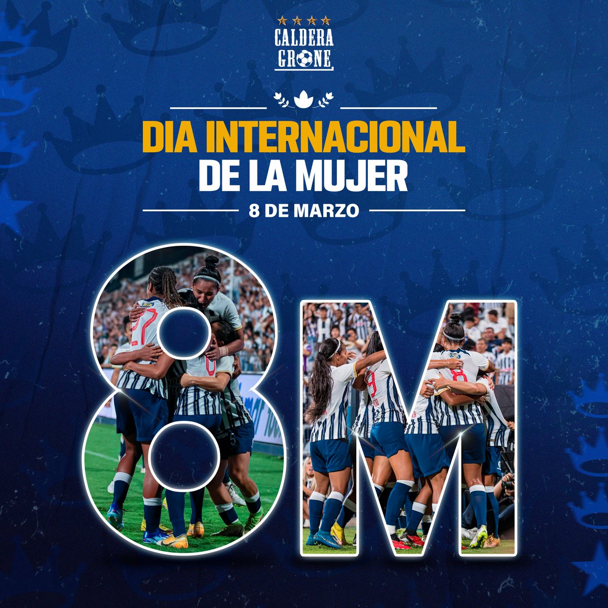 cALderaGrone's tweet photo. #DiaInternacionalDeLaMujer 💜

Queremos rendir homenaje a todas las mujeres.
A aquellas que no conocen la palabra rendirse. En especial a las mujeres blanquiazules que tanto en la vida como en la tribuna siempre demuestran su gran fortaleza.

#8M
#MujerAliancista https://t.co/CPszfXwukm