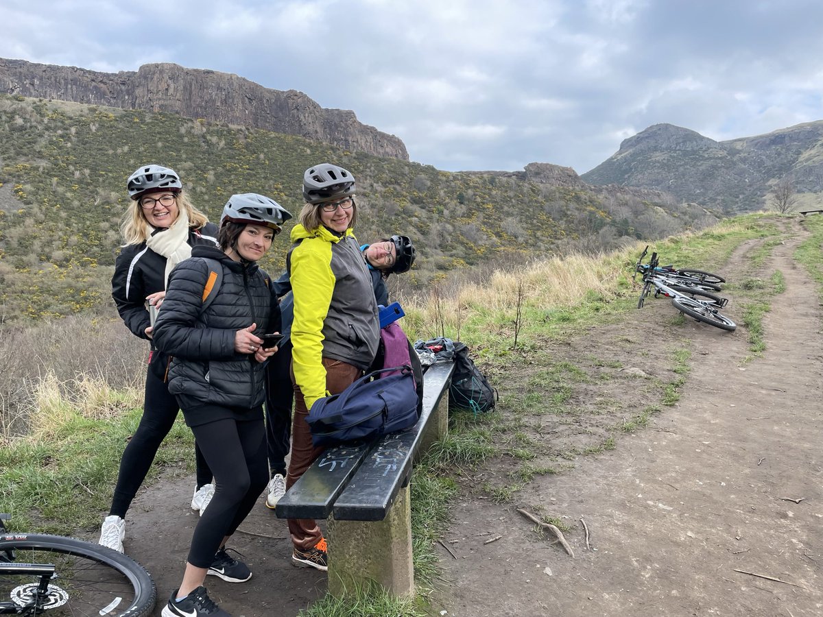 Wonderful cycling session with <a href="/Health_in_Mind/">Health in Mind</a> as part of our year long Adventure Wellbeing Programme. We travelled from Musselburgh to the centre of Edinburgh using the #NationalCycleNetwork taking in the Innocent Railway and the amazing tunnel!
