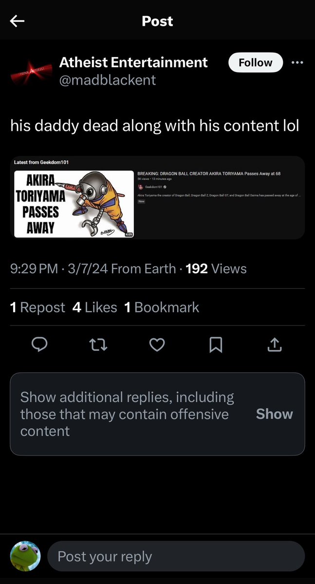 🔥Kermit🔥 tweet media