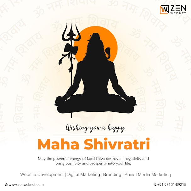 ZenWebnet's tweet photo. Happy Maha Shivratri! May the powerful energy of Lord Shiva destroy all negativity and bring positivity and prosperity into your life.

#mahashivratri #mahadev #lordshiva #festival #DivineBlessings #ShivaShakti #harharmahadev #DivineHarmony https://t.co/Qqpabf5CEh
