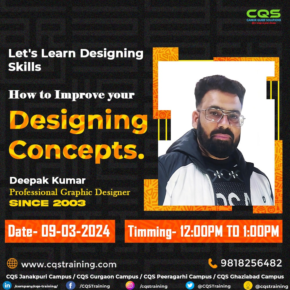CQSTraining's tweet image. #CQSTraining #GraphicDesign #GuestLecture #CreativeMinds #DesignEnthusiasts #DigitalArtistry #LearningOpportunity #SkillEnhancement #TrainingAndDevelopment
