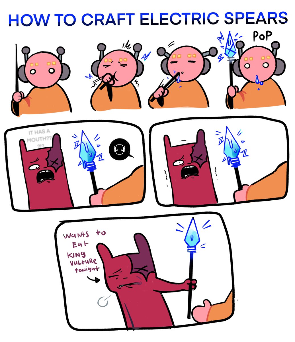 crustyjpeg's tweet photo. #RWArtMonth Day 8 - Crafting
im on holidays so I was forced to draw horrific shitpost on my iPad https://t.co/moTLhXVfql