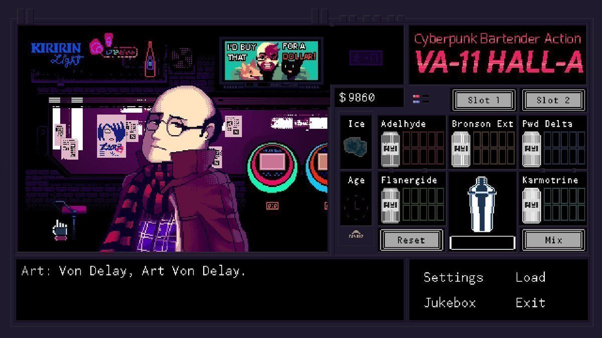VA-11 Hall-A: Cyberpunk Bartender Action (Steam/DRM-free) is $10.04 on Humble bit.ly/2rz32iI #ad  

Deck playable