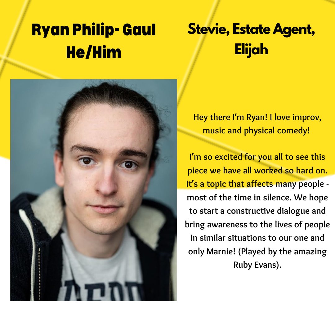 Rose Bruford Wigan 3rd years. (@rbcwigan) on Twitter photo Introducing RYAN PHILIP-GAUL as STEVIE/ ESTATE AGENT/ ELIJAH in Rose Bruford College Wigan’s production <a href="/rosebruford/">Rose Bruford College</a> of BOX CLEVER by Monsay Whitney, directed by Heather Carroll! 😁🐀
Spotlight:
app.spotlight.com/2297-4504-5781 Introducing RYAN PHILIP-GAUL as STEVIE/ ESTATE AGENT/ ELIJAH in Rose Bruford College Wigan’s production <a href="/rosebruford/">Rose Bruford College</a> of BOX CLEVER by Monsay Whitney, directed by Heather Carroll! 😁🐀
Spotlight:
app.spotlight.com/2297-4504-5781