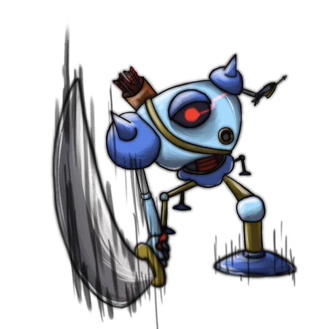 一番好きなドラクエのモンスターはキラーマシン。ファンタジー世界に登場する機械として、謎の説得感があって完璧過ぎるデザインだと思うの。 