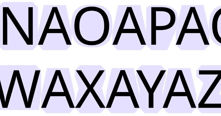 I recently started playing tekken and realised kerning is just hitboxes