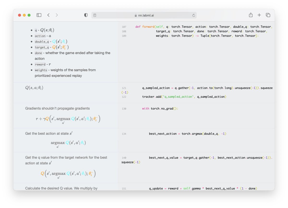 Neural-network üzerine yazılmış paper ve modüllerin kaynak kodlarını ve ilgili açıklamalarını yan yana bulabileceğiniz güzel bir kaynak. Ben de transformer tarafı için faydalanmayı düşünüyorum.

Link: nn.labml.ai