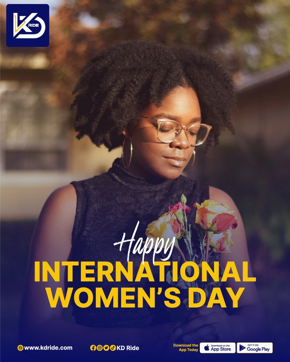 kd_ride's tweet photo. At KD Ride, we honour every journey and support every woman.
We celebrate the women who drive us forward.
We see you. We hear you.
We appreciate and want you to ride with pride.
Happy International Women's Day!
#KDRide #tumechanuka #UkoSorted https://t.co/8FY8stcMqe