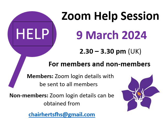 Herts_FHS's tweet image. Do join our friendly members if you have a #Hertfordshire #ancestry #brickwall to break down. Our local knowledge might help you.