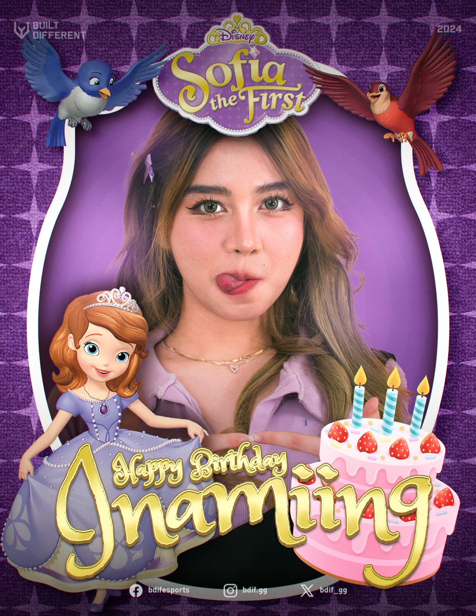 2/2 Birthdays in a row! 🥳
A Happy Birthday to one of our princesses, <a href="/inamiing/">Min</a>!
#bdifentertainment #BDIF