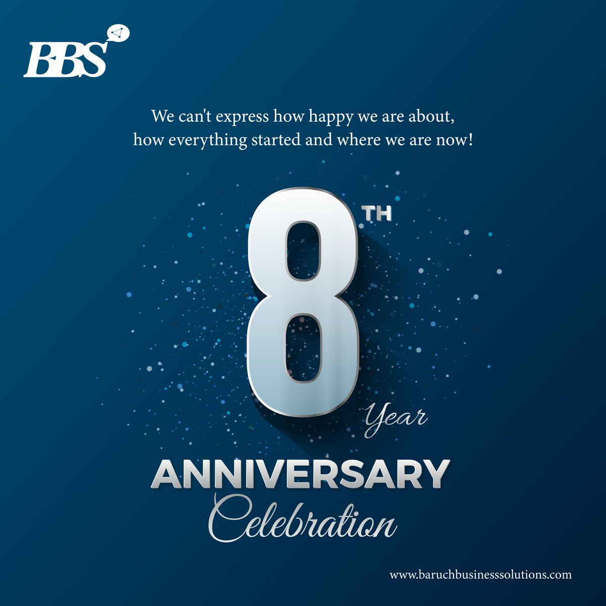 HamlyBusiness's tweet photo. Celebrating eight years at #BBS, filled with leadership, innovation, and collective #achievements. Thanks to the dedication of our team and the trust of our clients for riding this wave with us. Excited for the future!
#8thanniversarycelebration #8YearsofSuccess #BBSFamily https://t.co/uLqXf8Tjjw