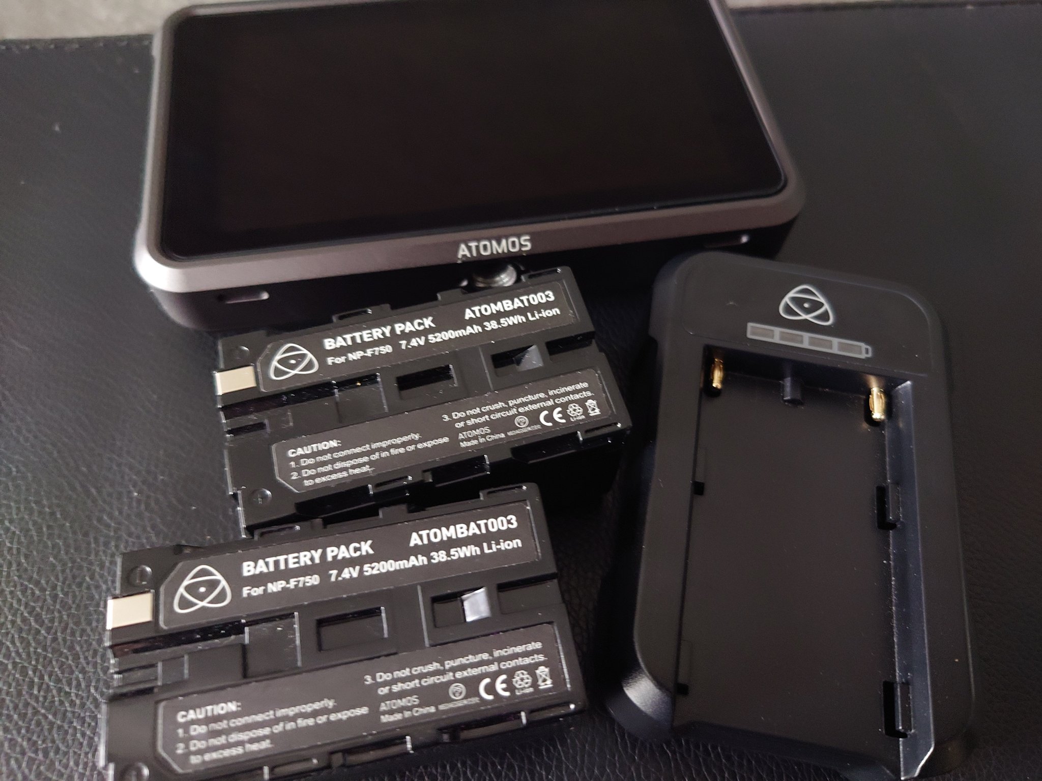 ATOMOS 5200mAhバッテリー ATOMBAT003 2個セット 5200mAh Battery | ATOMOS - アトモス