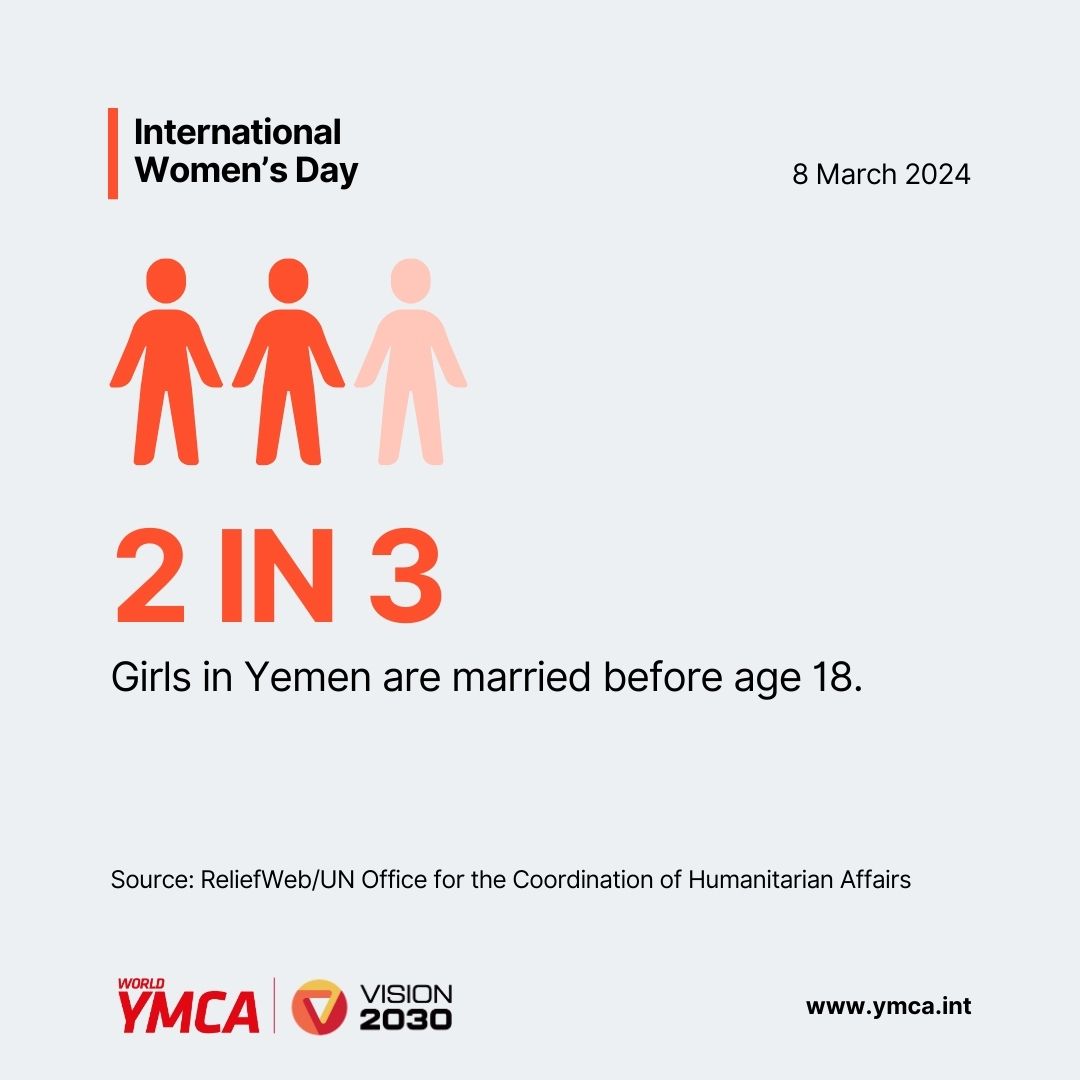 WorldYMCA's tweet photo. 🌍🌎🌏 This International Women's Day, World YMCA President Soheila Hayek urges us to reaffirm our commitment to the fight for gender equality. 💪 

➡️ Read the article: https://t.co/8uwGbZQXYI

#IWD #InternationalWomensDay2024 https://t.co/TmQtqet7Hj