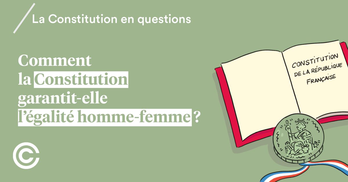 Conseil_constit's tweet photo. Aujourd’hui, c’est la #JourneeDesDroitsDesFemmes.
Comment la #Constitution garantit-elle l’égalité homme-femme ?
◽️ Le 3e alinéa du Préambule de la Constitution du 27 octobre 1946 garantit l’égalité des droits reconnus aux femmes et aux hommes "dans tous les domaines" […] https://t.co/d1OldrAevu