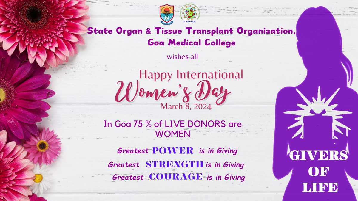 SOTTO Goa wishes all a  🩵🩷HAPPY INTERNATIONAL WOMEN'S DAY🩷🩵