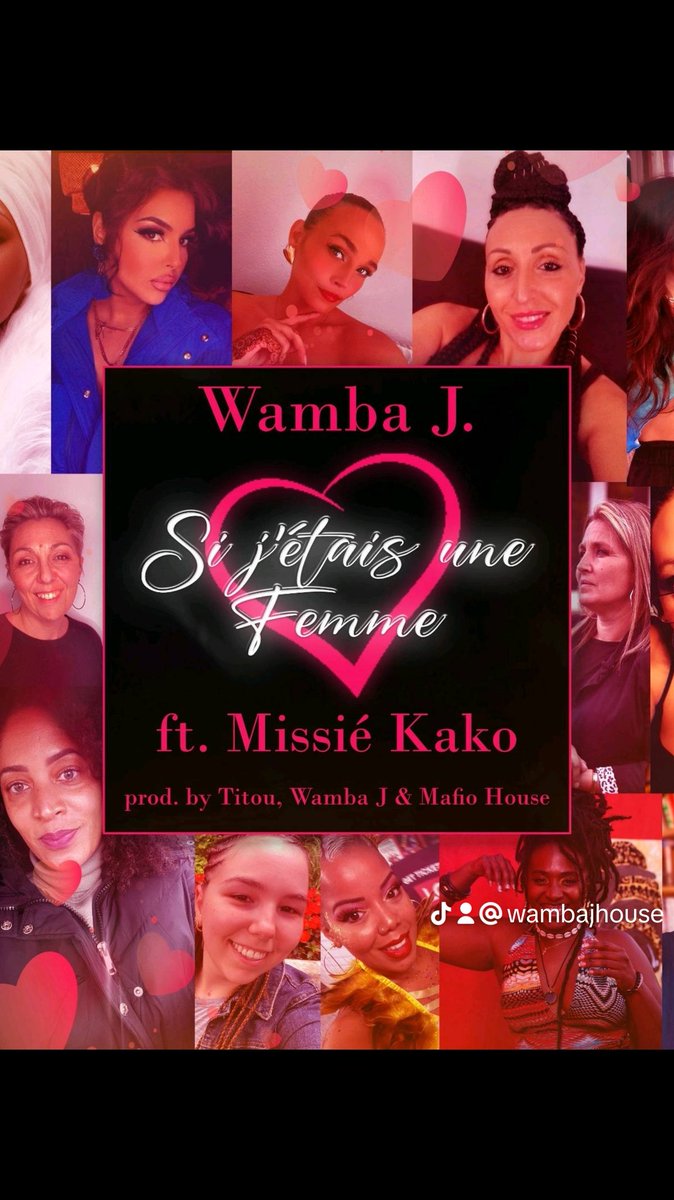 WambaJHouse's tweet photo. En cette journée internationale pour la lutte des droits des Femmes, je vous informe que mon nouveau single "Si j'étais Une Femme" en feat avec Missié kako est dispo Sur toutes les plateformes de téléchargement légales !!!
#500mpar500m #QueLaForceDuTresHautSoitAvecNous #wambaJ https://t.co/RXWCMYQZp0