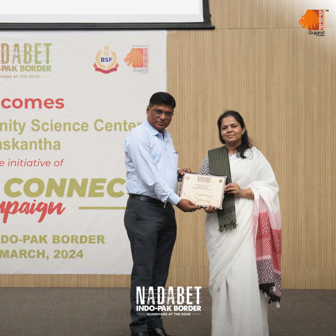 VisitNadabet's tweet photo. As part of the Citizen Connect Campaign, the Nadabet Indo-Pak Border hosted a District Community Science Centre initiative
#visitnadabet #eventsatnadabet #events #CitizenConnect #DistrictCommunity #ScienceCentre #informativesessions #banashkantha #palanpur #gujarattourism https://t.co/otuqHaM3wV