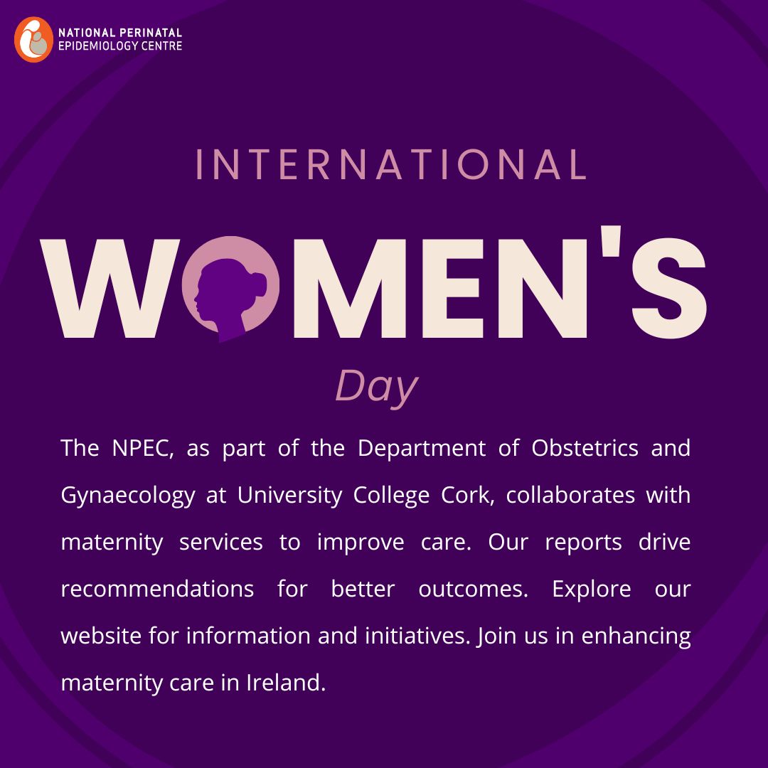 In 2006, on #InternationalWomensDay, the Dáil established the National Perinatal Epidemiology Centre. Since then, our focus has been on improving women's health. Today, we continue to acknowledge the ongoing efforts that contribute to women's well-being. ucc.ie/en/npec/