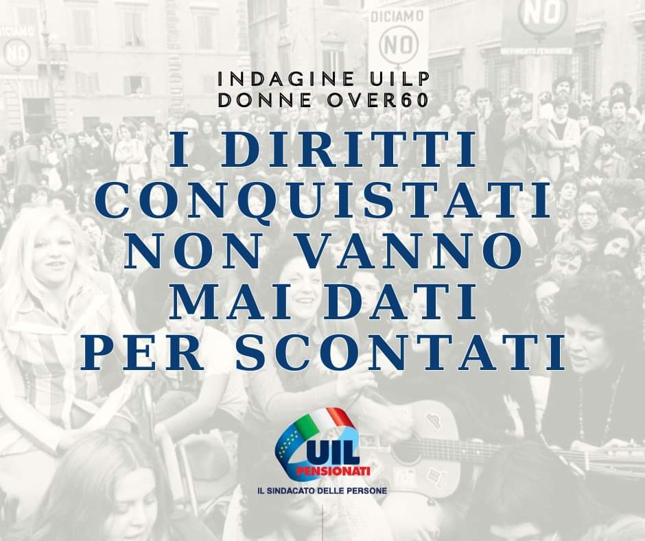 #8marzo: Indagine Uilp donne over60. I #diritti conquistati non vanno mai dati per scontati 
👉uilpensionati.it/news/indagine-…