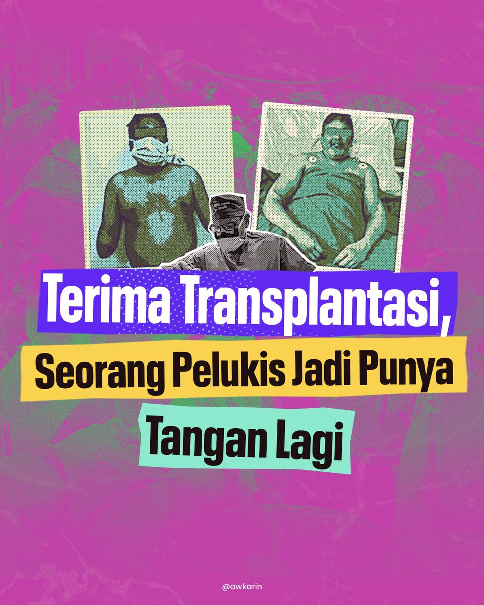Ilmu kedokteran dan keahlian para dokter di seluruh dunia udah maju banget. Kemarin, ada berita yang cukup buat heboh karena seorang pelukis India yang udah gak punya tangan, nerima donor tangan dari orang lain dan tangan donasi itu sukses disambung ke badannya. 

Banyak yang